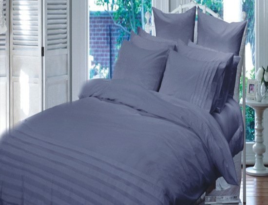 Slate Duvet Set manufactured to buyer specifications by Ahmad Fiaz Textiles, Faisalabad Pakistan