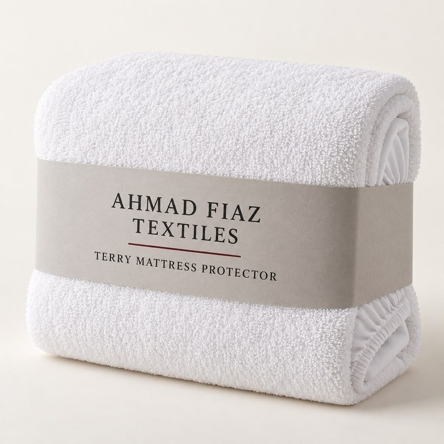 Terry Mattress Protector by Ahmad Fiaz Textiles, Faisalabad