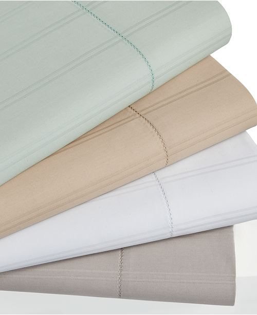 Striped Satin Sheet Sets manufactured to buyer specifications by Ahmad Fiaz Textiles, Faisalabad Pakistan